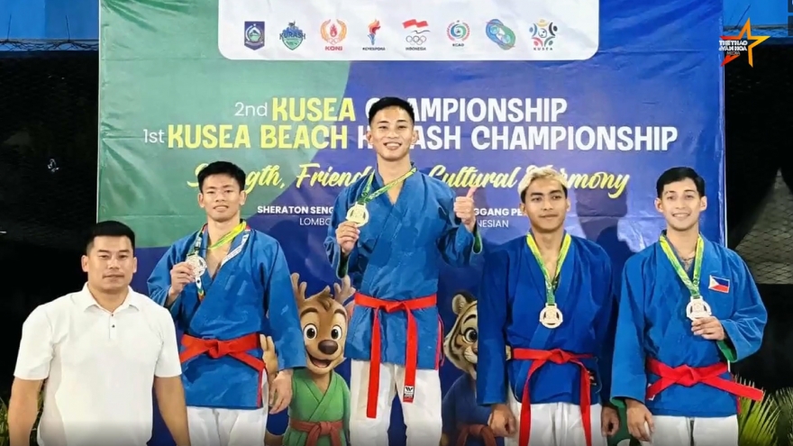 Vietnam triumph at KUSEA, KUSEA Beach Kurash Championships in Indonesia